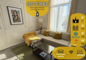 Cosy d'Opale, 4 pers, proche vielle ville, wifi